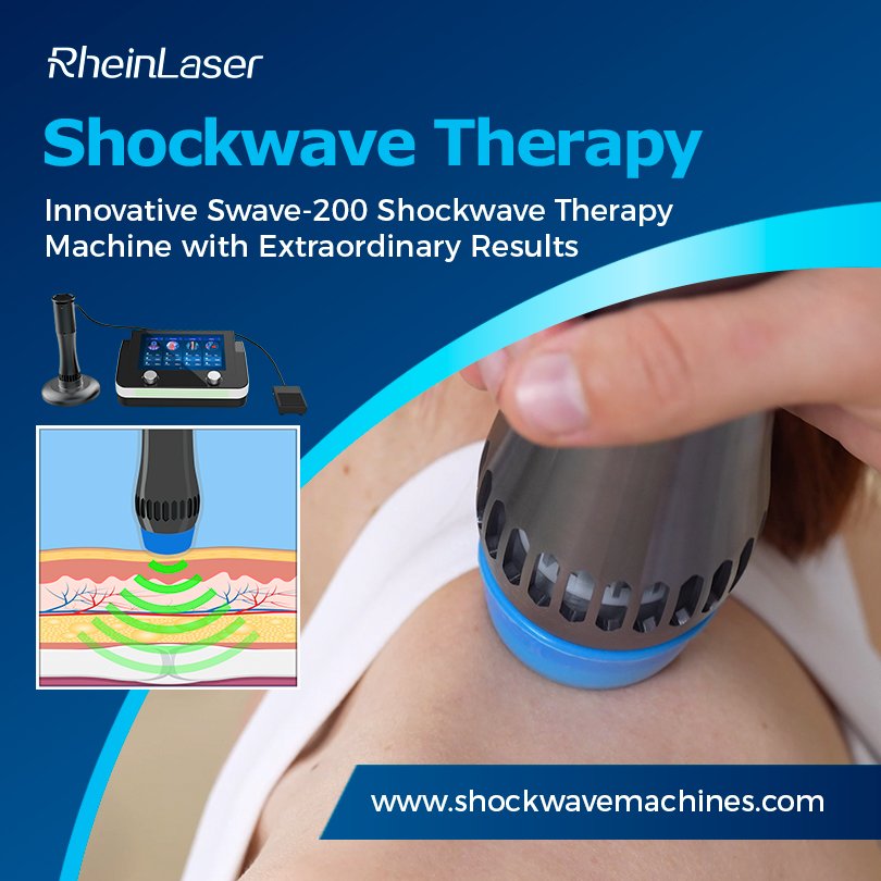 Innovative Swave-200 Shockwave Therapy Machine with Extraordinary Results